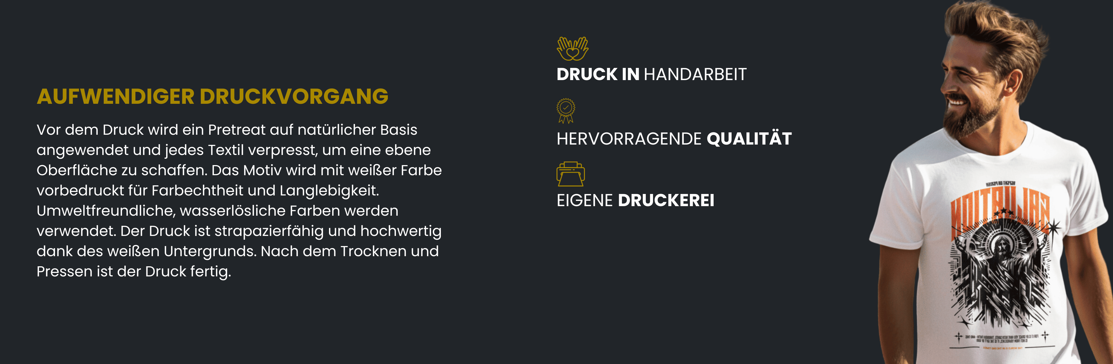 Druckvorgang Repent Or Perish Banner Männer