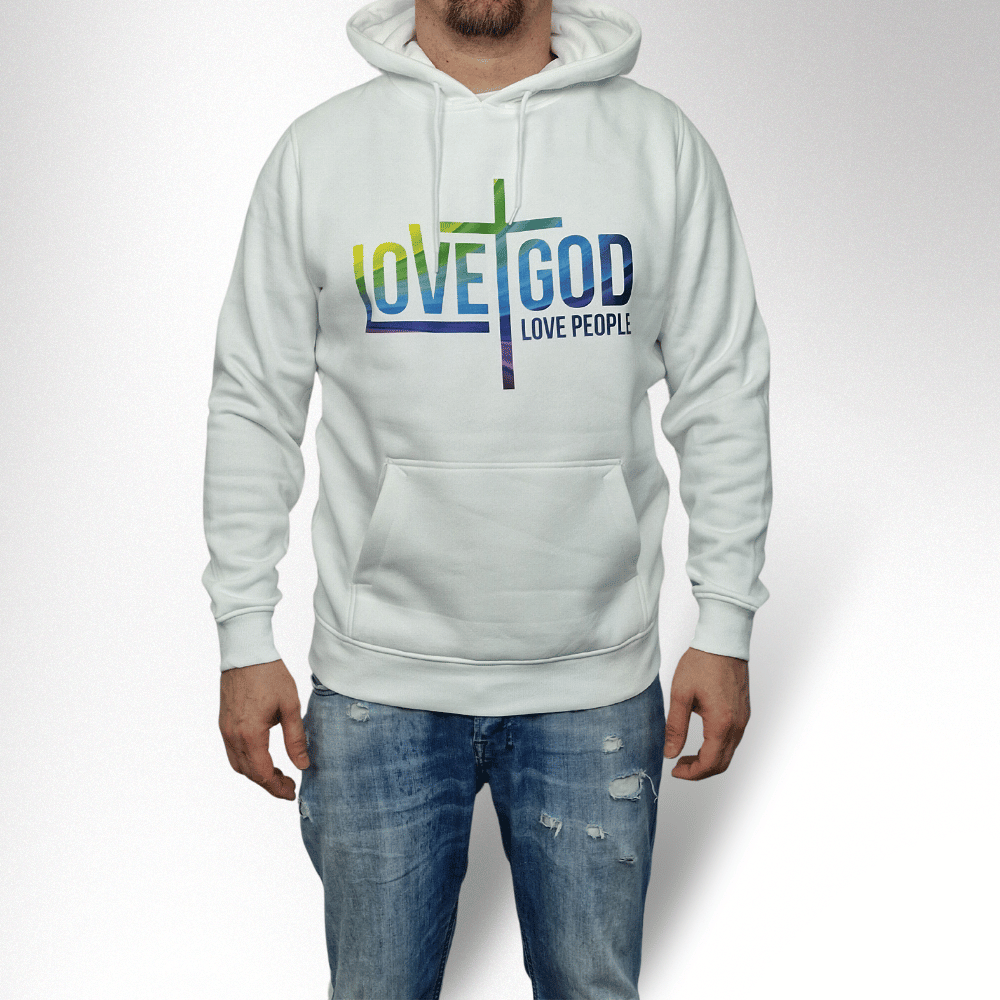 LOVE GOD HERREN HOODIE - REPENT OR PERISH