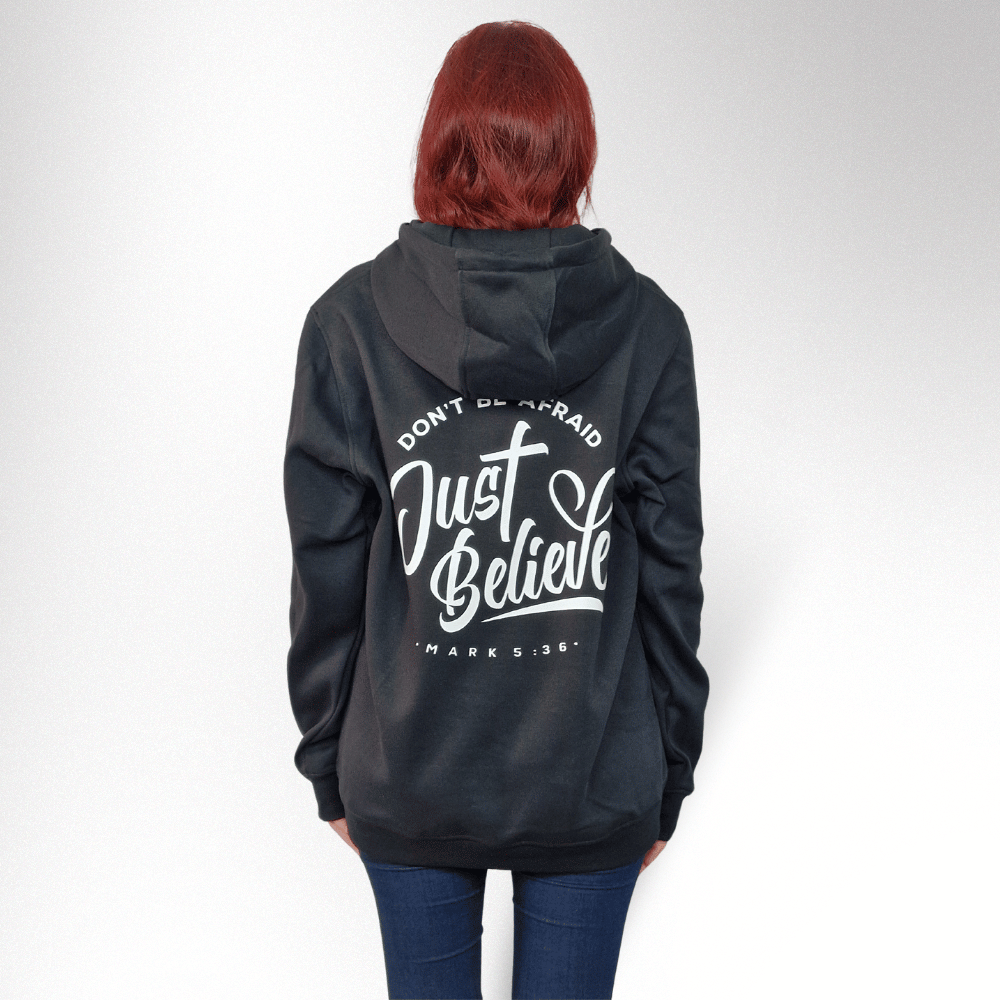 JUST BELIEVE DAMEN HOODIE - REPENT OR PERISH