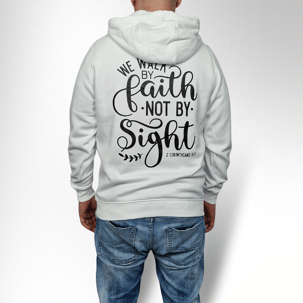 WALK BY FAITH HERREN HOODIE - REPENT OR PERISH