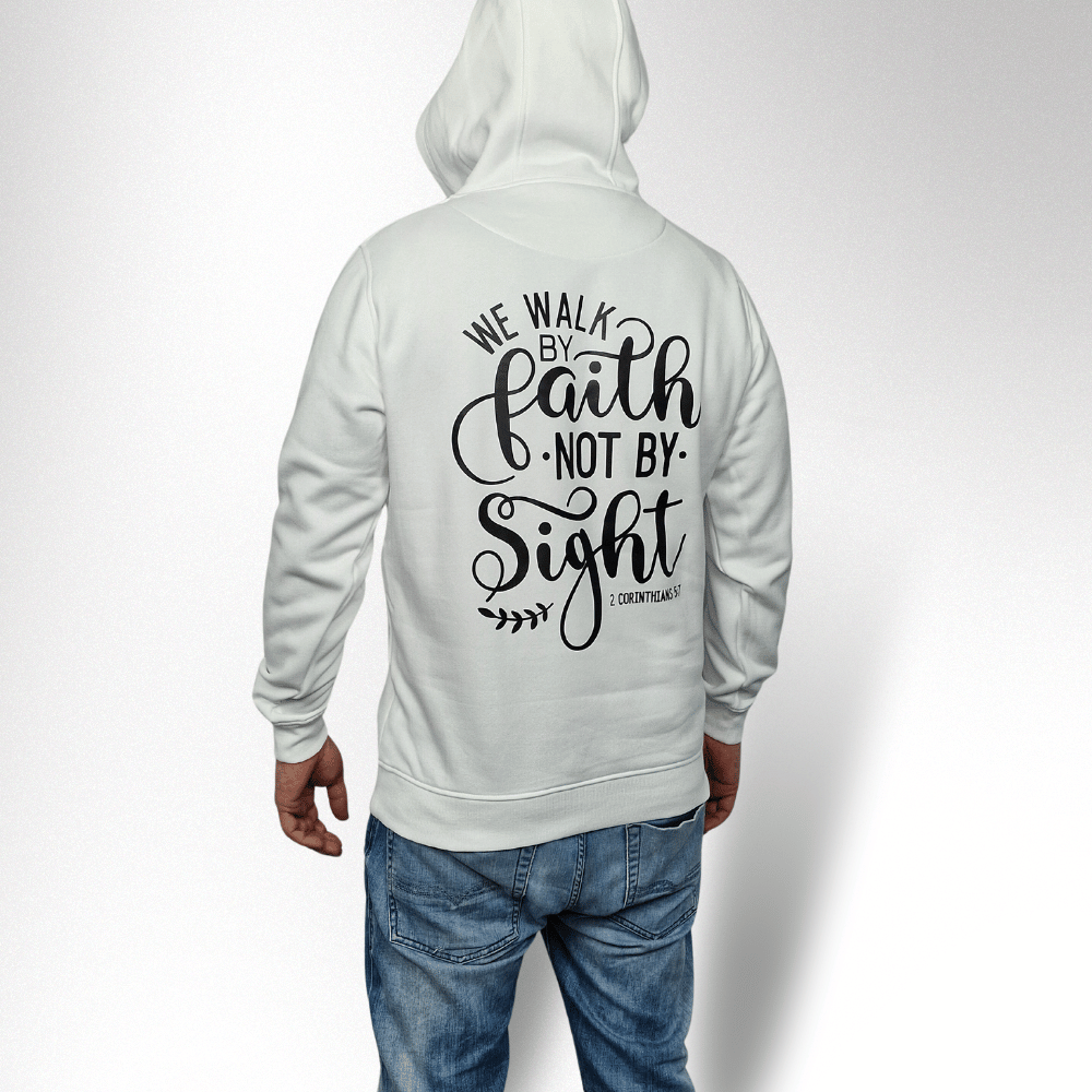 WALK BY FAITH HERREN HOODIE - REPENT OR PERISH