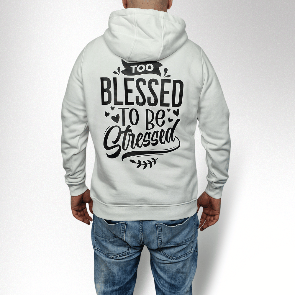 TOO BLESSED TO BE STRESSED HERREN HOODIE - REPENT OR PERISH