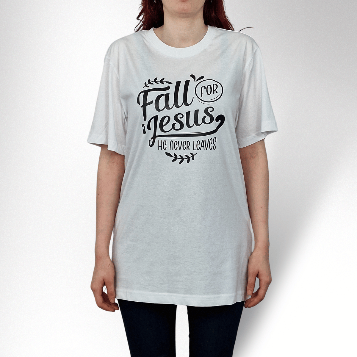 FALL FOR JESUS DAMEN BASIC T-SHIRT - REPENT OR PERISH