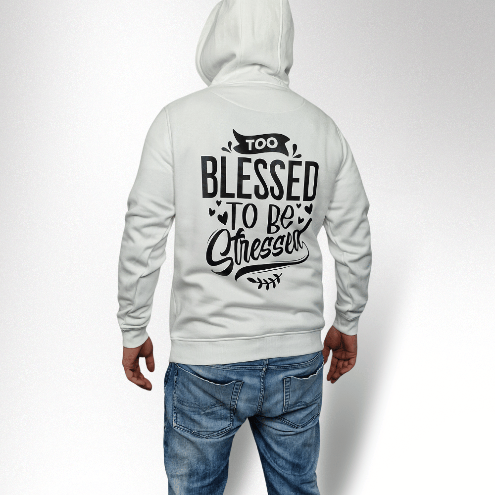 TOO BLESSED TO BE STRESSED HERREN HOODIE - REPENT OR PERISH