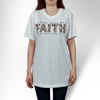 WALK BY FAITH LEOPARD DAMEN BASIC T-SHIRT - REPENT OR PERISH