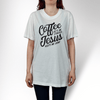 COFFEE & JESUS DAMEN BASIC T-SHIRT - REPENT OR PERISH