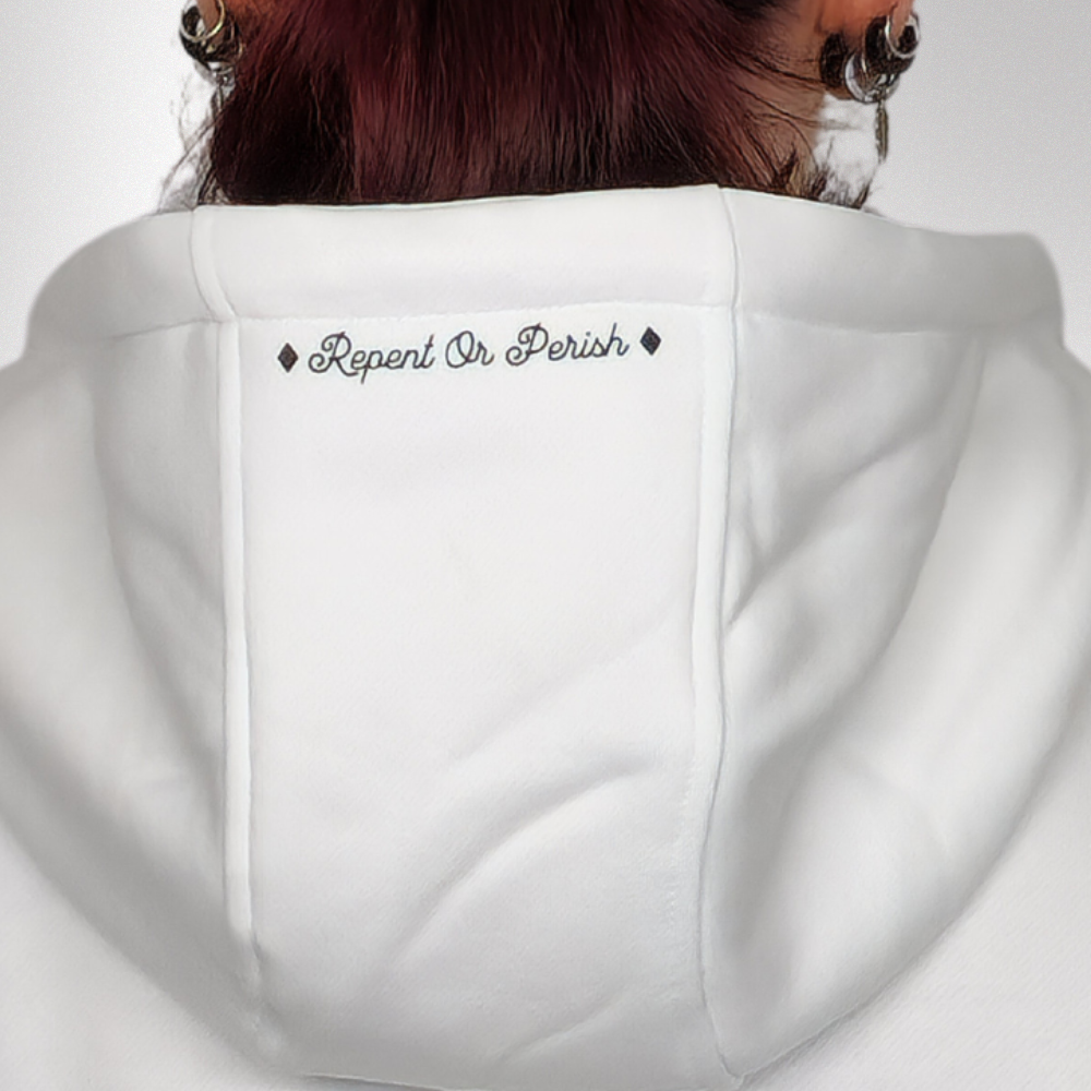 BLESSED DAMEN HOODIE - REPENT OR PERISH