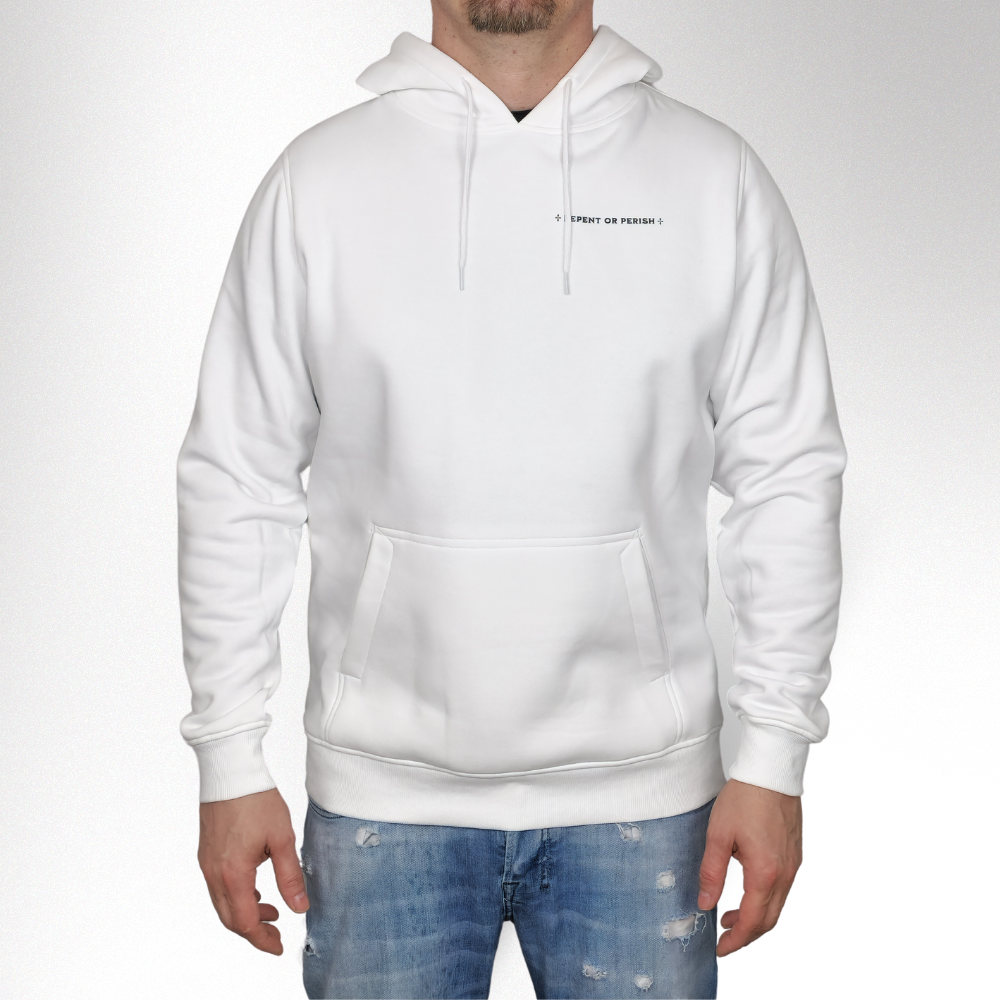 KING OF KINGS HERREN HOODIE - REPENT OR PERISH