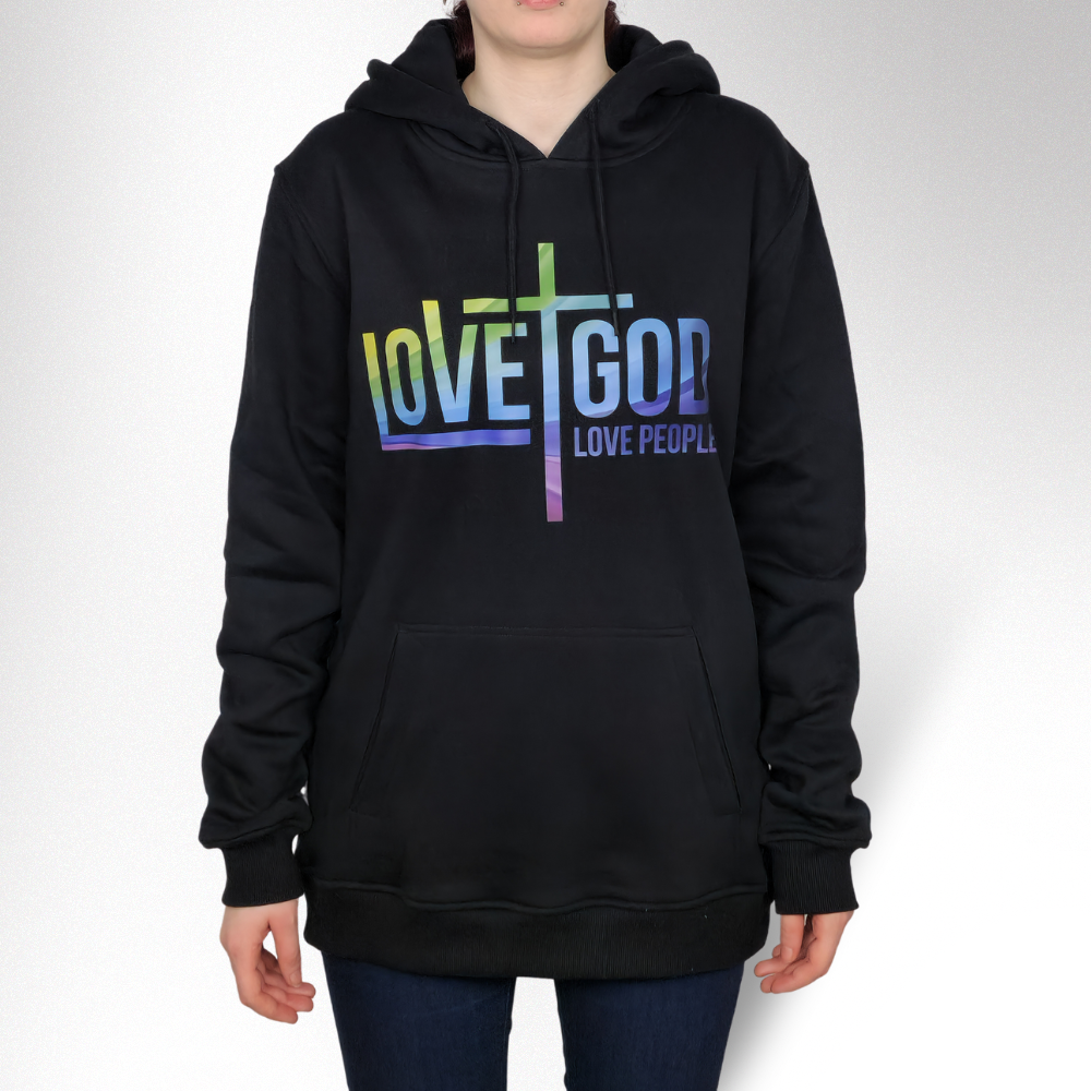 LOVE GOD DAMEN HOODIE - REPENT OR PERISH