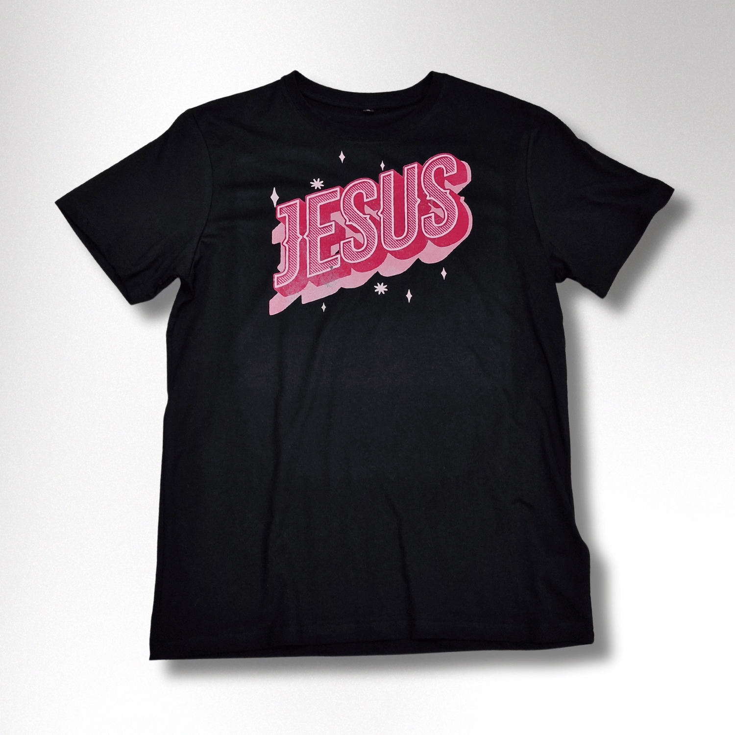 SIMPLE JESUS BLACK HERREN BASIC T-SHIRT - REPENT OR PERISH