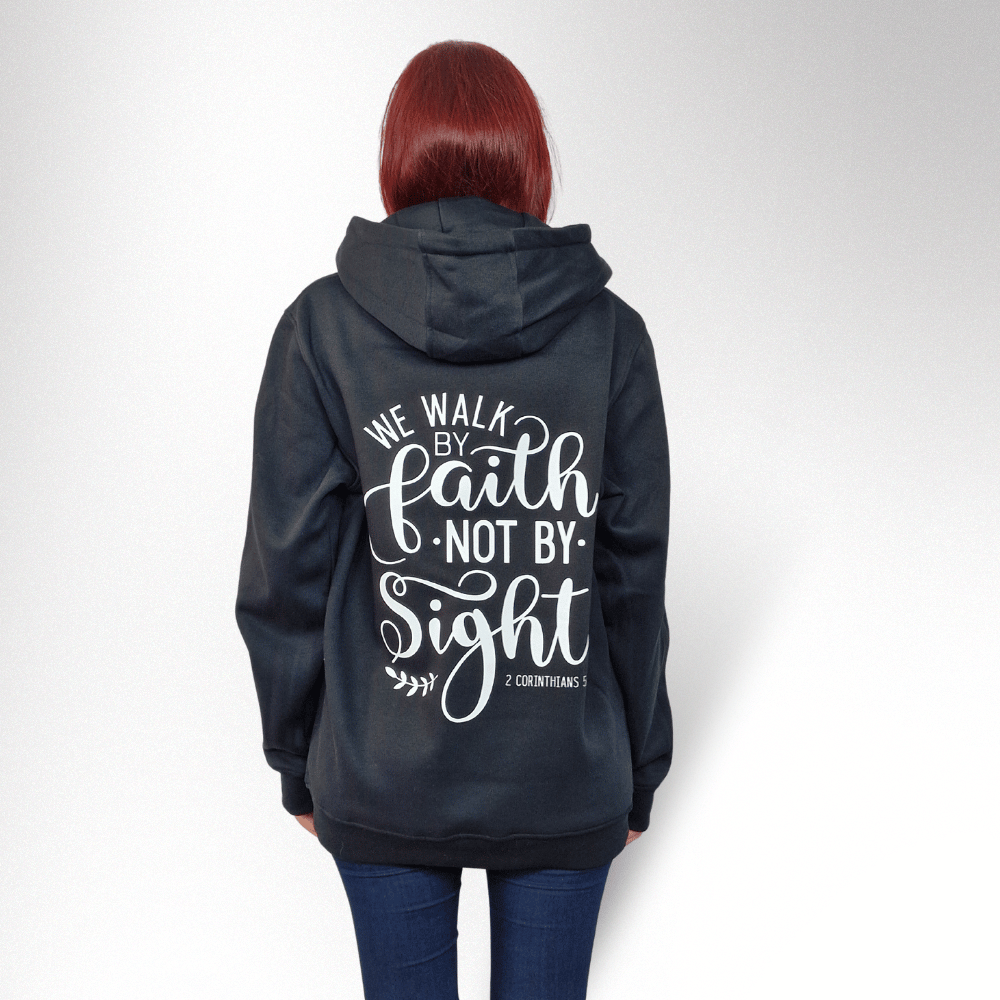 WALK BY FAITH DAMEN HOODIE - REPENT OR PERISH