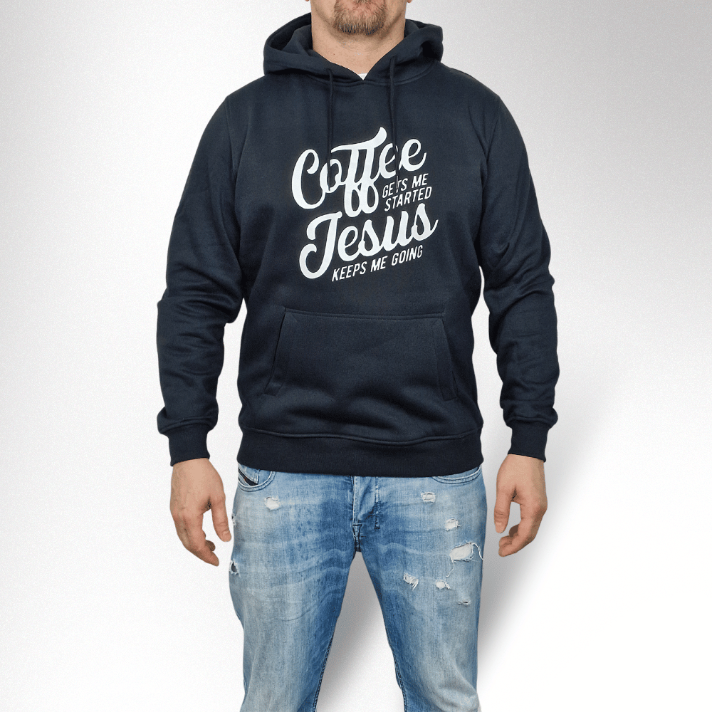 COFFEE & JESUS  HERREN HOODIE - REPENT OR PERISH