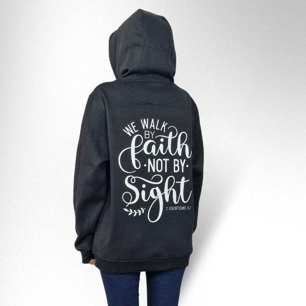 WALK BY FAITH DAMEN HOODIE - REPENT OR PERISH