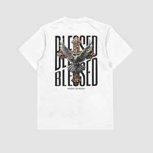 BLESSED VOL.2 FRAUEN BASIC T-SHIRT - REPENT OR PERISH