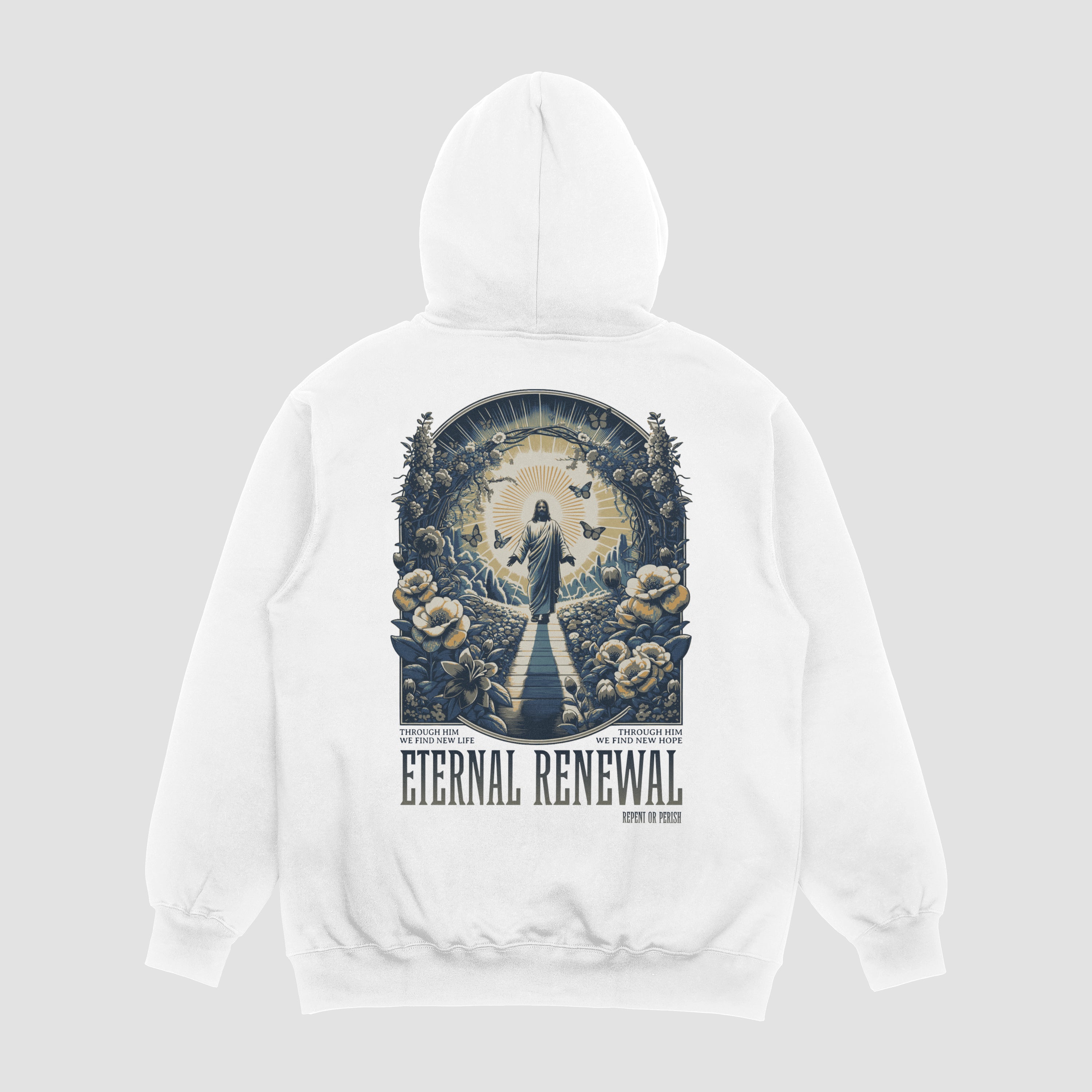 ETERNAL RENEWAL HERREN HOODIE - REPENT OR PERISH