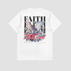 FAITH IN GOD DAMEN BASIC T-SHIRT - REPENT OR PERISH