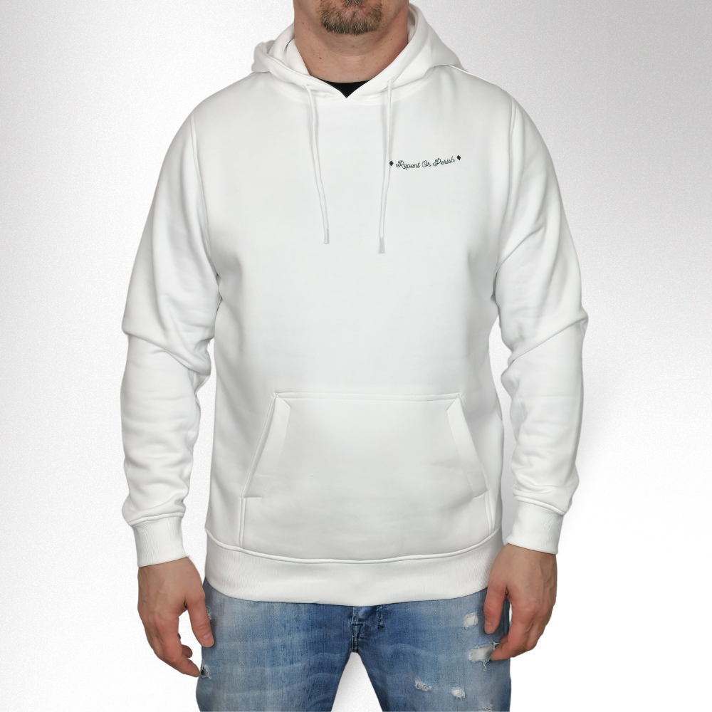 GOD IS MY SALVATION HERREN HOODIE - REPENT OR PERISH