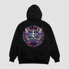 HOLY SPIRIT SYNTHWAVE DAMEN HOODIE - REPENT OR PERISH