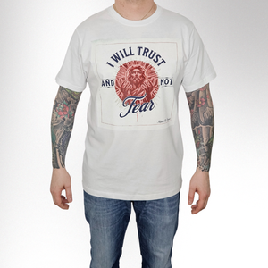 I WILL TRUST MÄNNER BASIC T-SHIRT