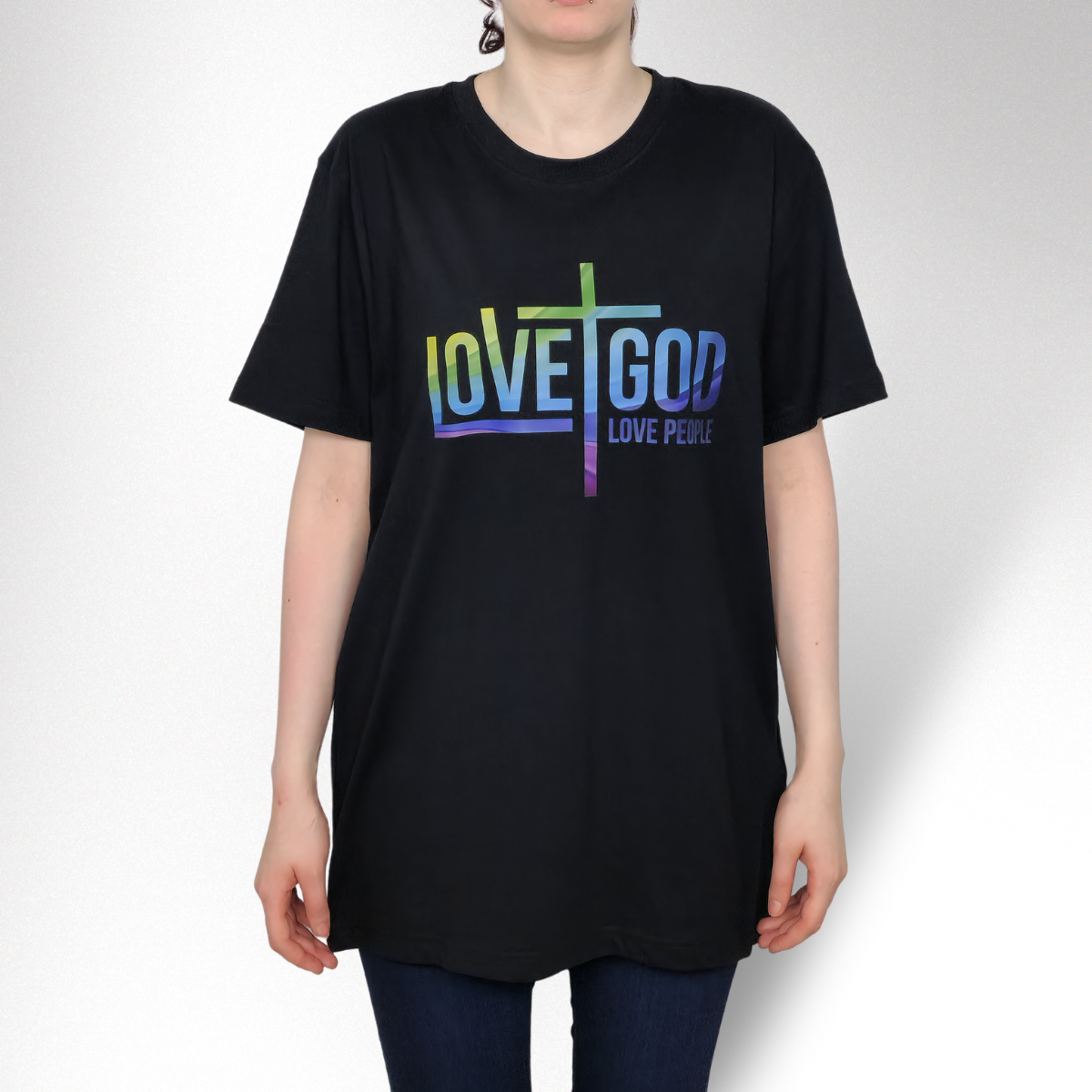 LOVE GOD DAMEN BASIC T-SHIRT - REPENT OR PERISH